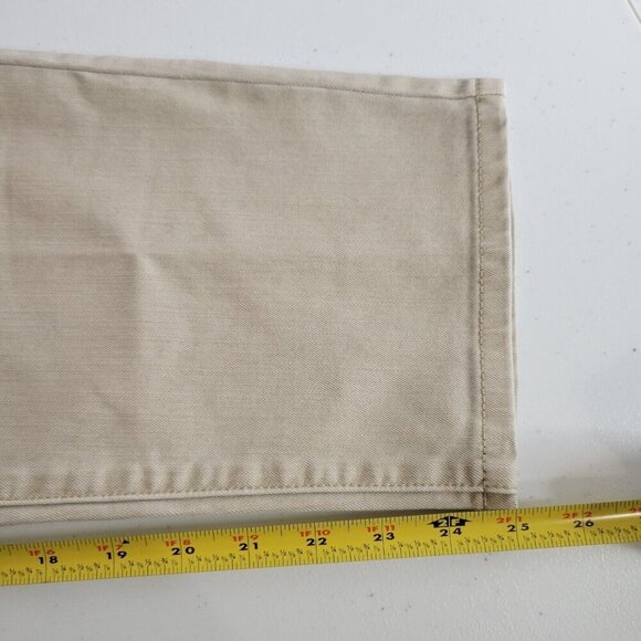 Soft Surroundings Jeans Womens 12 Straight Stretch Comfy Ankle Staple High Rise - Picture 10 of 11